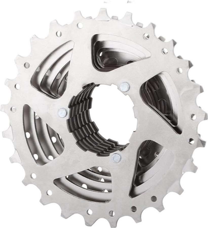 Dailygoods- Cassette 11-13-15-17-19-21-24-28T Fiets Cassette Vrijloop Cassette Mountainbike Cassette Stalen Materiaal Geschikt voor MTB BMX Fietscassette - Foto 3