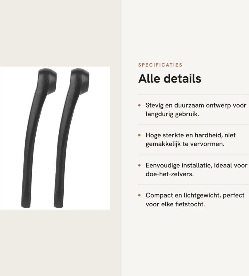 Dailygoods- Crankarm Hoogwaardige Duurzame Crankarm Fietskrukarm Lichtgewicht Geschikt voor BMX Cruiser Eenvoudig te Installeren Hoge Sterkte Fietskruk - Foto 1