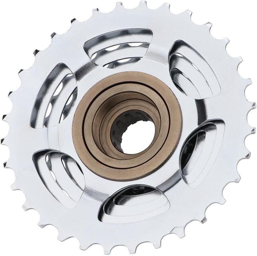 Dailygoods- Fietscassette 6-9 Versnellingen Roestvrij Staal Vrijloop MTB Racefiets Duurzaam Nauwkeurige Tandvorm Fietsversnelling