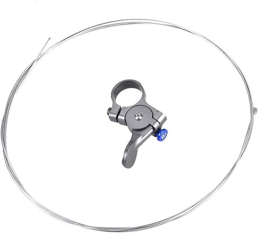 Dailygoods- Fietsvergrendelingshendel Hoogwaardige Aluminiumlegering Lockout-Hendel Afstandsvergrendeling Mountainbike Racefiets Veilig en B