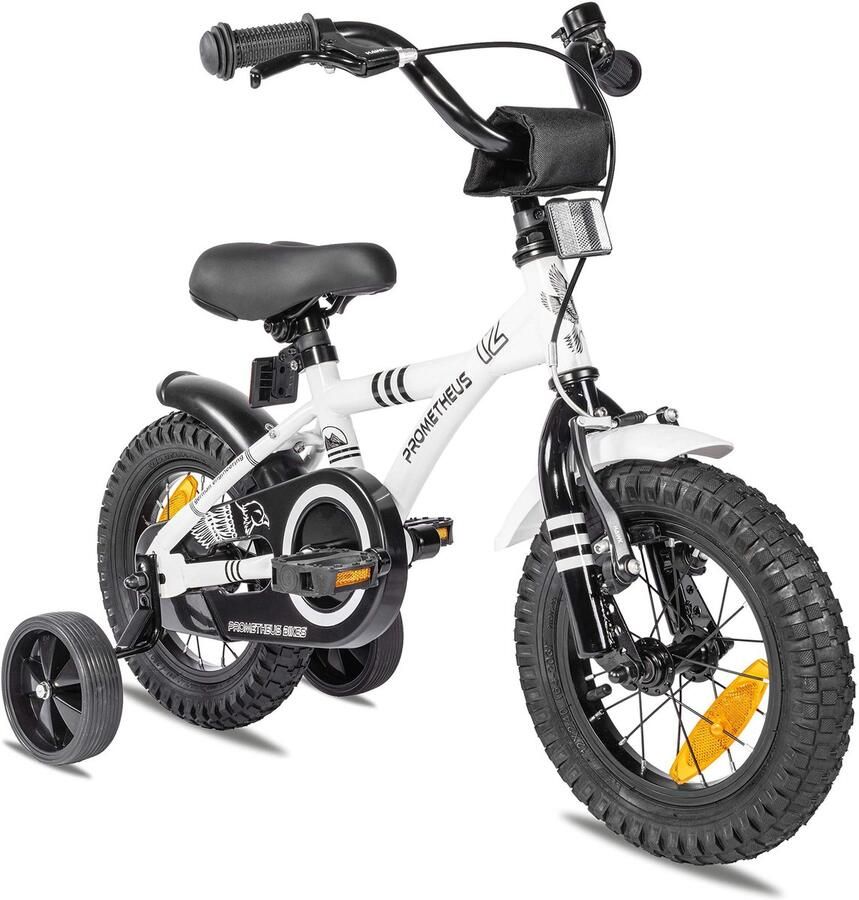 Dailygoods- Kinderfiets 12 Inch Fiets voor Zijwieltjes Terugtraprem Veiligheid Hoogwaardige Kwaliteit Fietsje