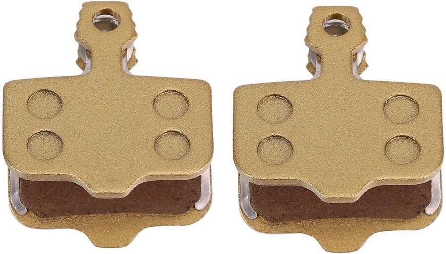 Dailygoods- Schijfremblokken Hoogwaardige Metalen Remblokken Fatbike Remblokken Fiets 2 Paar (4 Stuks) Lichtgewicht Duurzaam Compatibel met Srams Avid Elixir