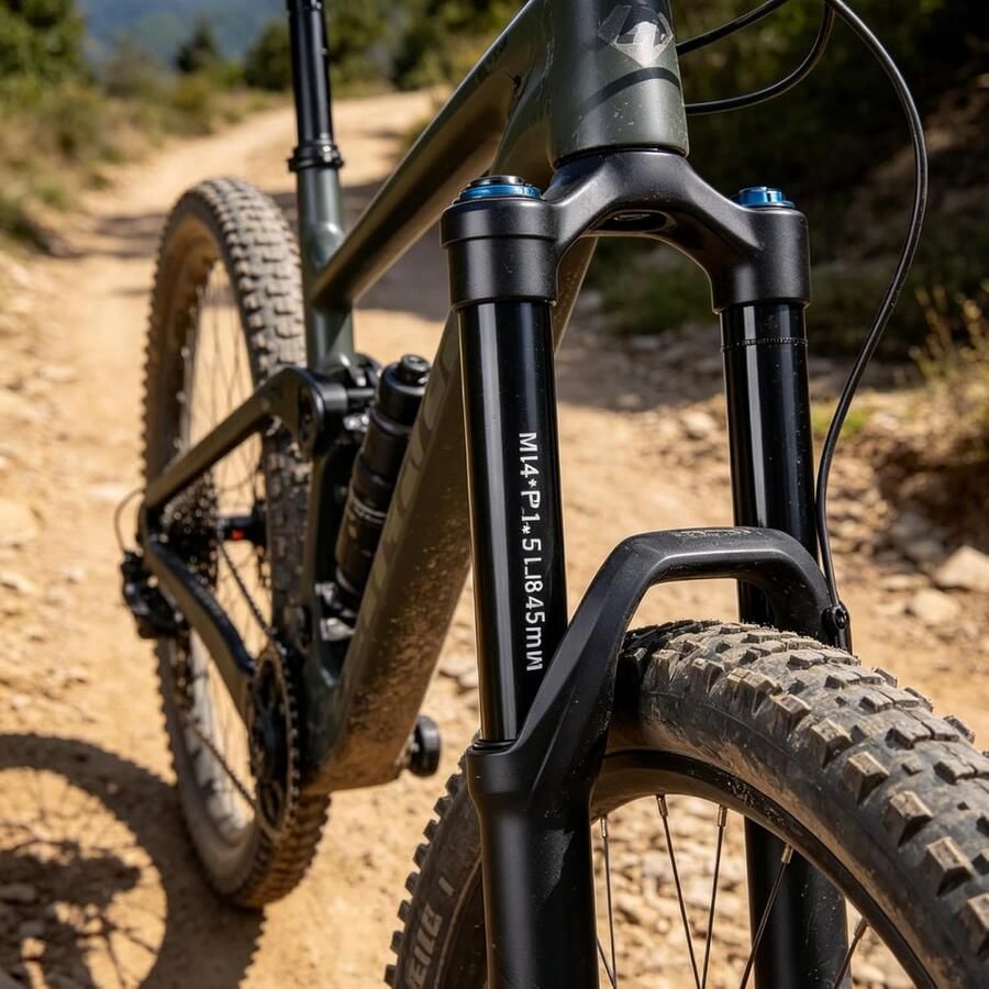 Dailygoods- Vooras Aluminium Thru Axle 15x145mm M14xP1.5 Mountainbike Schacht Lichtgewicht As