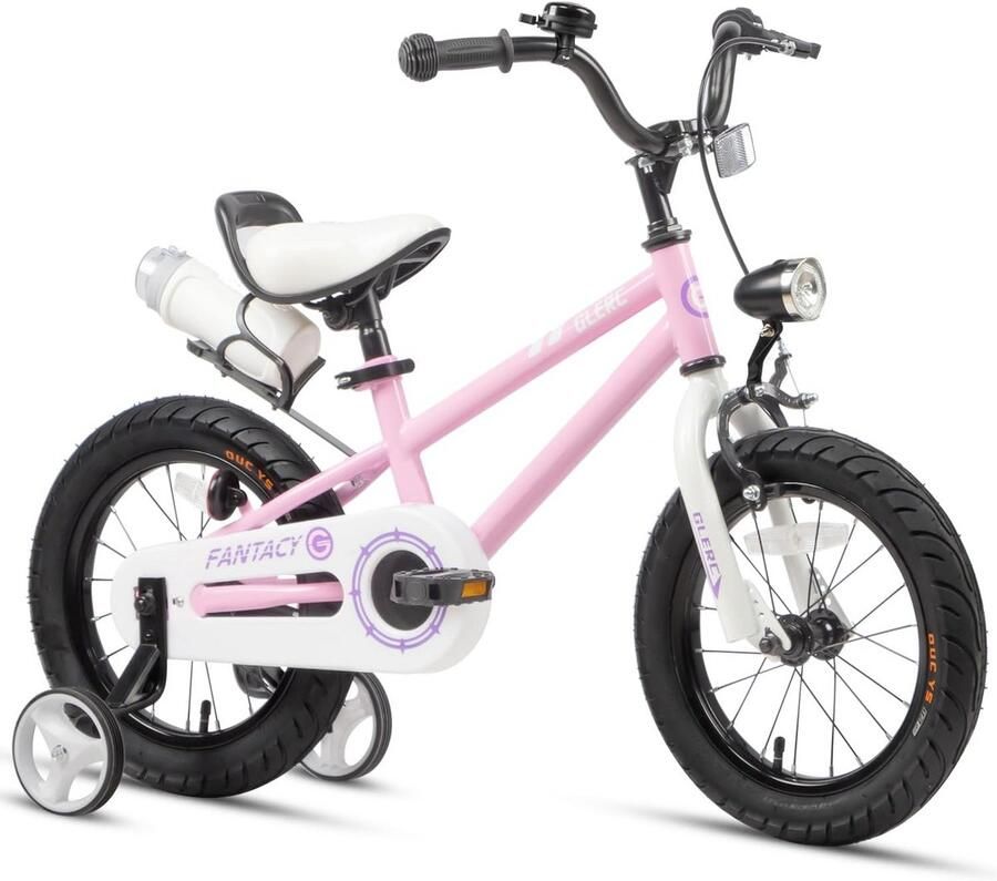 Degelijke Kinderfiets met Zijwieltjes en Standaard voor en (12-20 inch)