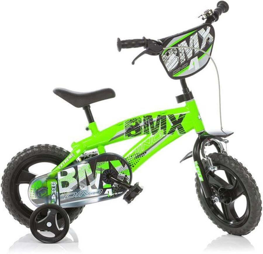 Dino Bikes Kinderfiets BMX groen 12 inch