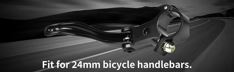 Disc Brake Handgrepen voor Mountainbike en Fixie Aluminium Remhevels voor Fietsen Links Rechts 24mm Duurzaam en Lichtgewicht Remsysteem