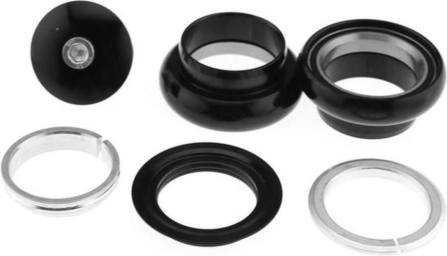 Draadloze Externe Headset MTB Lagers Zwart 34 mm Compatibel voor MTB Gebruiksvriendelijk Duurzaam