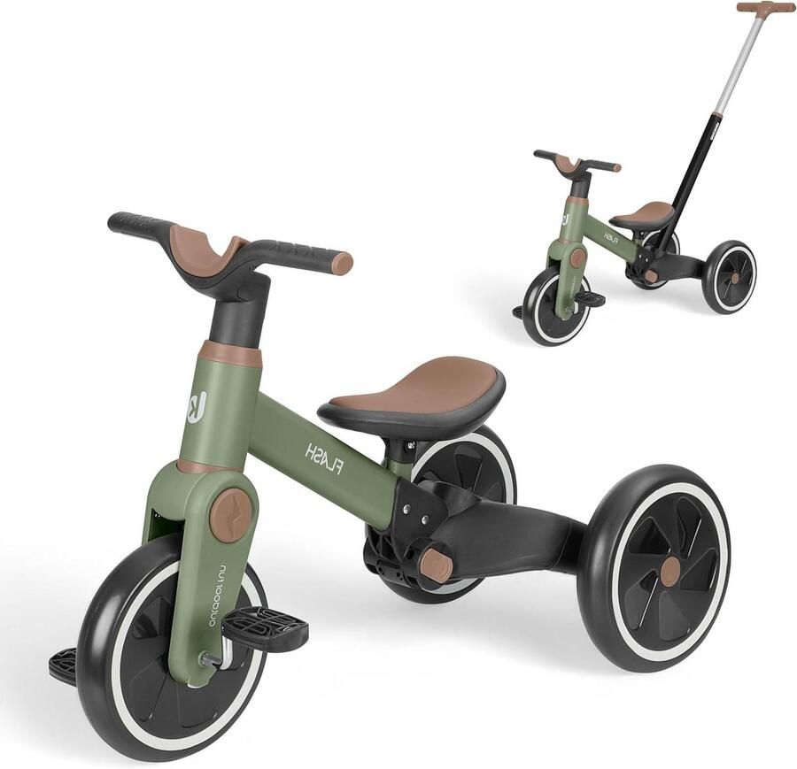 Driewieler 5-in-1 Loopfiets Kinderfiets Kind Ontwikkeling Groeit Mee Met Kind 70 x 34 x 61 cm