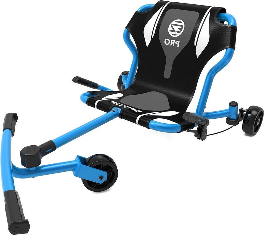 Driewieler Drifter Pro X Drift Trike Rijspeelgoed Buiten Spelen Uniek Drijvend Achterwiel 36-42 inch Lengte Blauw
