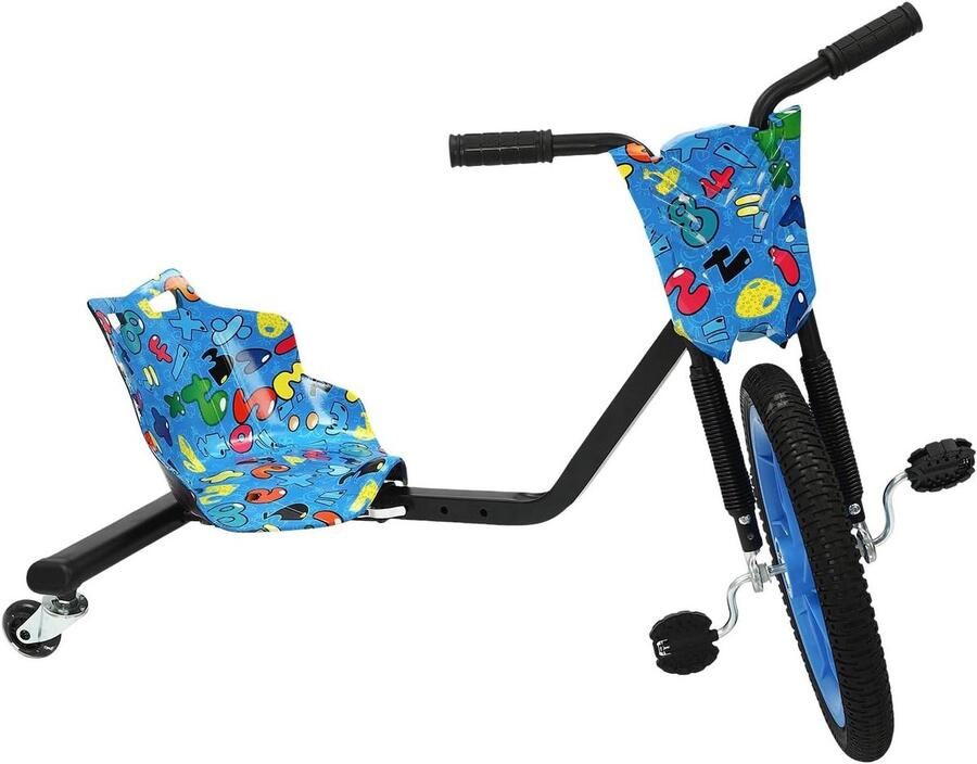 Drift Fiets Driewieler Kinderen Buiten Spelen 360 Graden Draaibare Wielen 90 x 68 x 60 cm