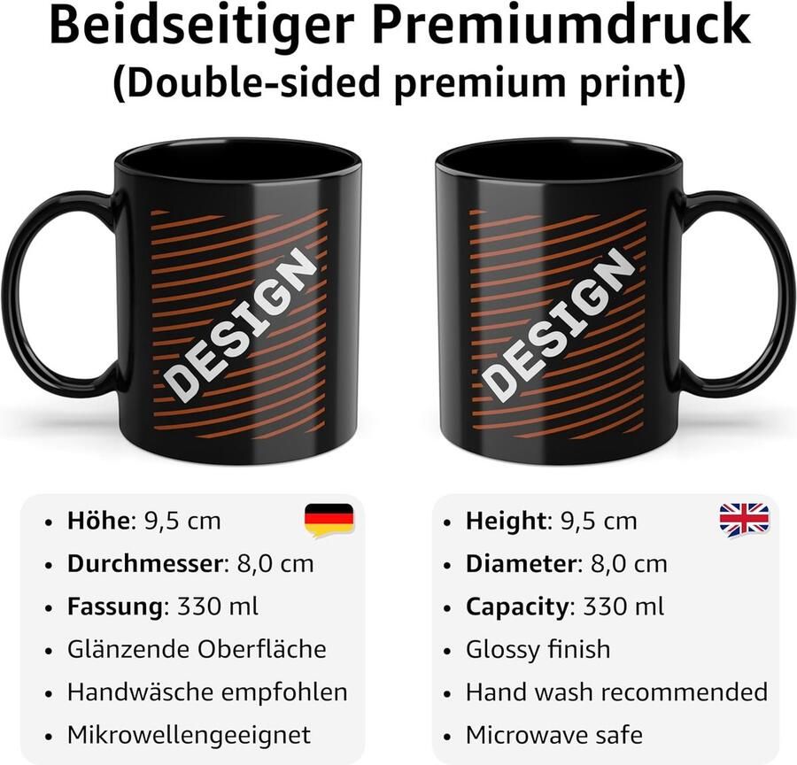 Drift Trike Drifter Coffee Mug Electric Tricycle Drift Trike Mug Black (01435C)