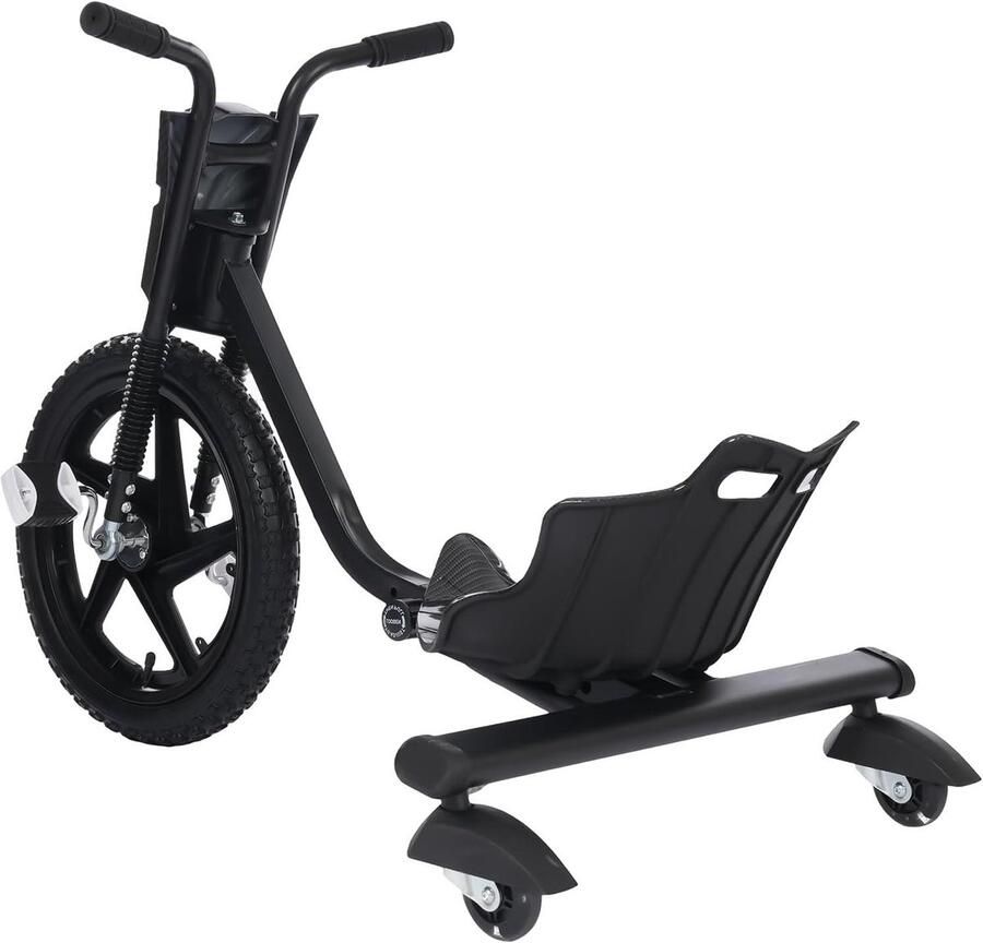 Drift Trike Kinderen Pedaal Go Kart Buiten Spelen 4-voudige Lengteverstelling 90 x 68 x 60 cm