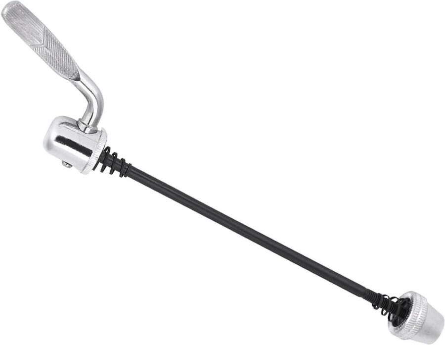 E-Ambar Lichtgewicht Staal Quick Release Spies voor Mountainbike Indoor Cycling Zilverkleurig