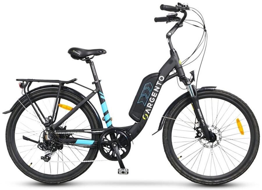 E-Bike met 44cm Frame en 7 Versnellingen