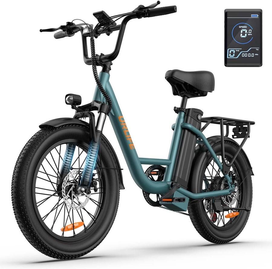 URLIFE E20 E-Bike 20 inch 80km actieradius-250W motor groen