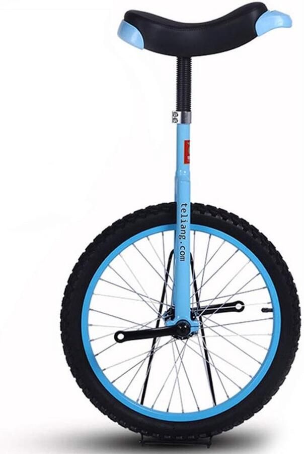 Eenwieler Kinderen Unicycle Balans Oefenen Extra Dikke Band 16 inch Blauw