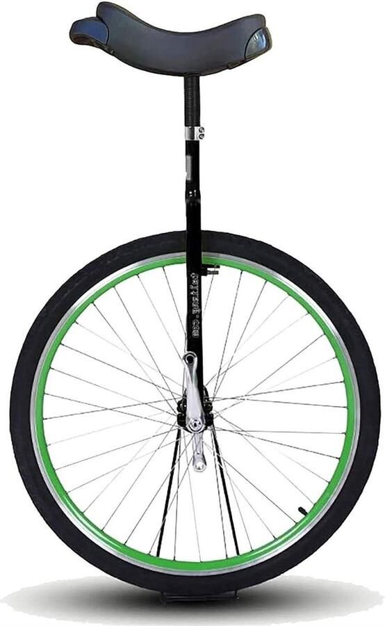 Eenwieler Grote Wielen Balansfiets Unicycle Balans Oefenen Antislip Pedalen 28 Inch Groen
