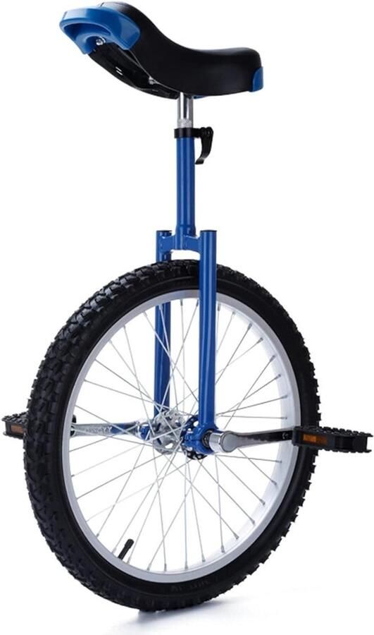 Eenwieler Kind Balansfiets Balans Oefenen Verstelbare Stoel 20 inch Blauw