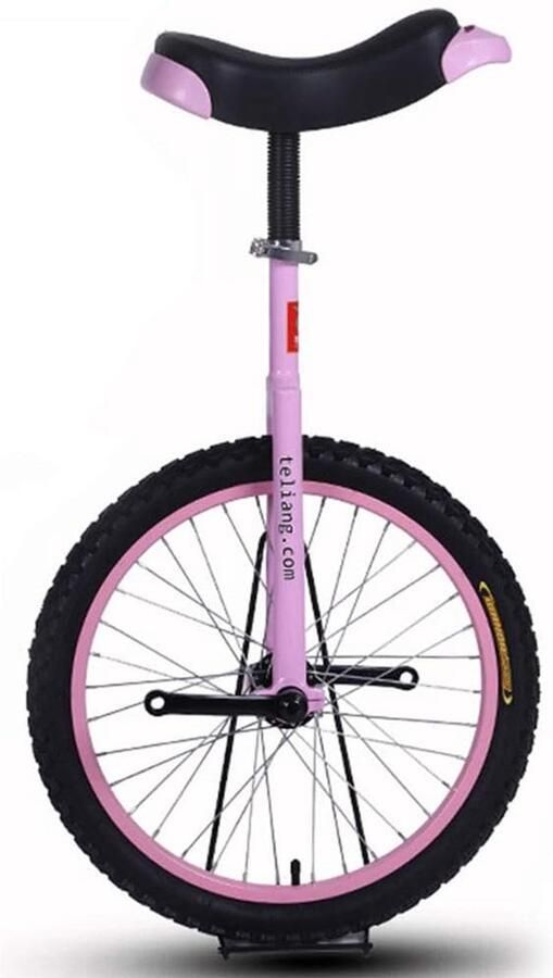 Eenwieler Kinderen Balansfiets Oefenfiets Fitness Balans Training Extra Dikke Band 16 Inch Wiel Paars