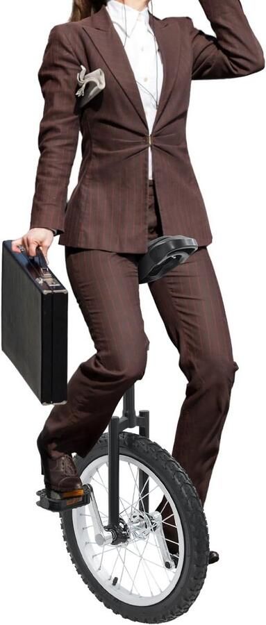 Eenwieler met Stalen Frame en Verstelbare Zithoogte voor Volwassenen en Kinderen