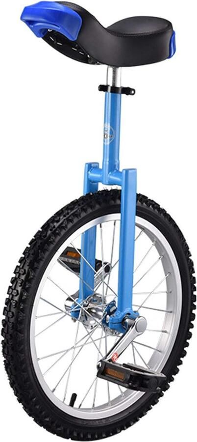 Eenwieler Monowiel Balans Oefenen Antislip Pedalen 20 inch Blauw