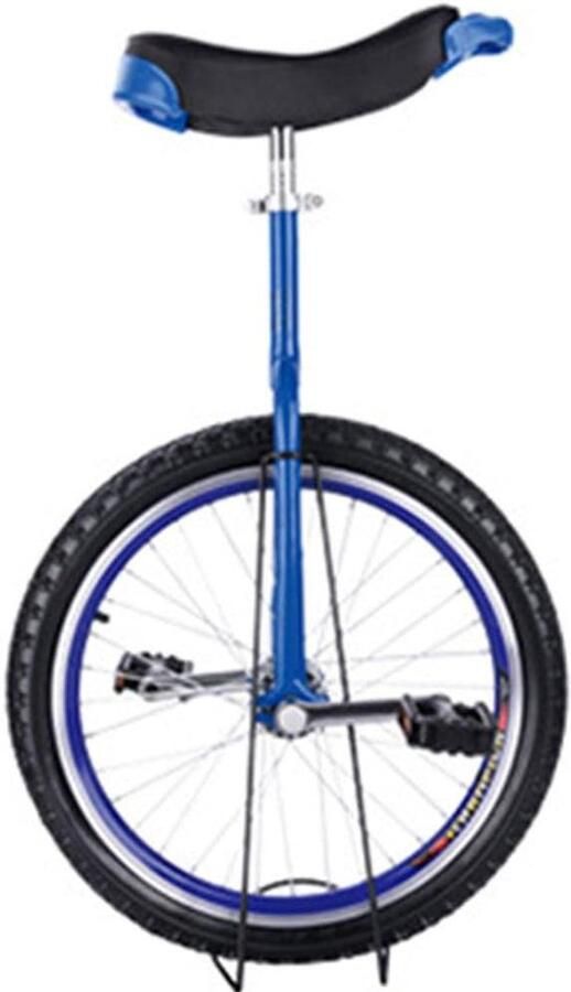 Eenwieler Monowiel Buitenactiviteit Verstelbaar zadel 24 inch Blauw