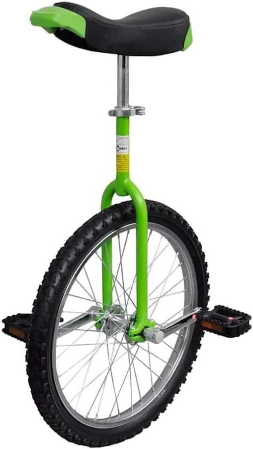 Eenwieler Monowiel Vaardigheden Oefenen Ergonomisch Ontwerp 50.8 cm Groen
