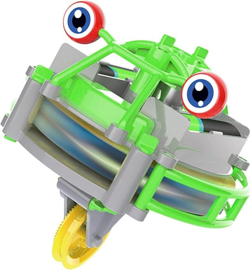 Eenwieler Speelgoed Gyroscoop Spinner Bureau Vermaak Elektrisch 2-in-1 25 x 15 x 11 cm Groen