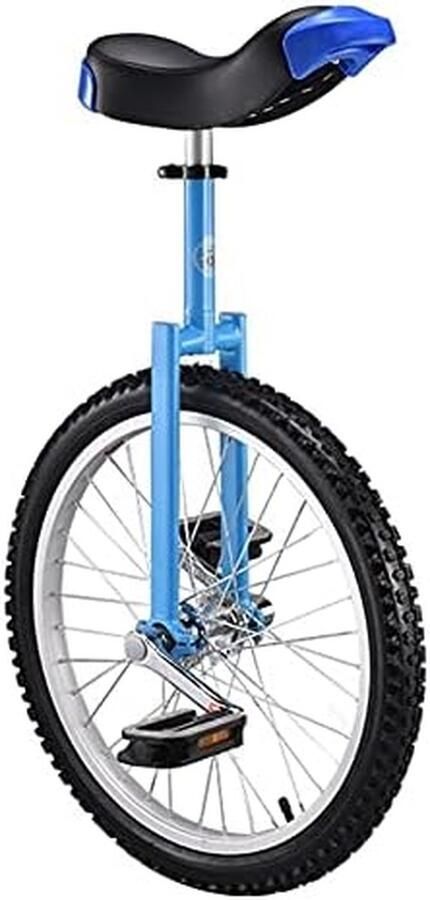 Eenwieler Unicycle Balansfiets Balans Oefenen Verstelbare Zitting 20 inch Blauw