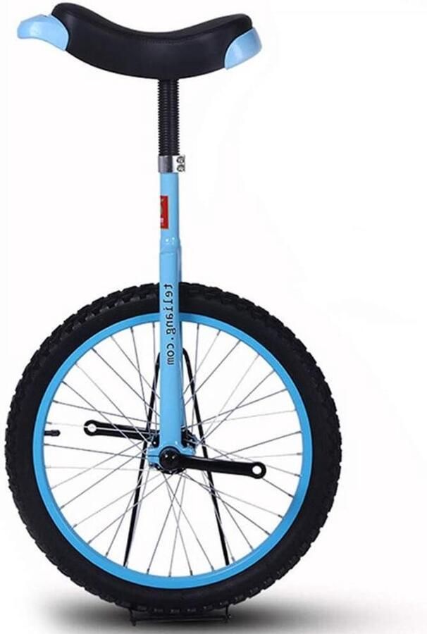 Eenwieler voor Kinderen Balansfiets Oefenen Evenwicht Trainen Lichtmetalen Velg 16 Inch Wiel Blauw
