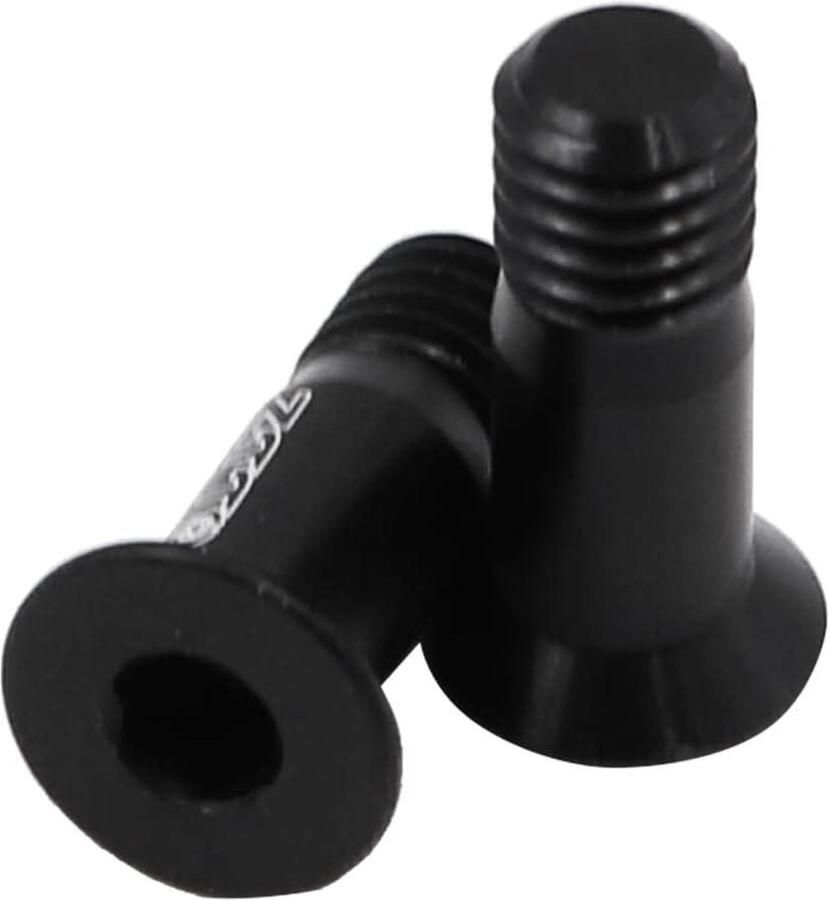 Egoods Aluminium Fiets Achterderailleur Bout Titanium Fiets Onderdelen Shifter Gids Roller Mtb Schroef zwart