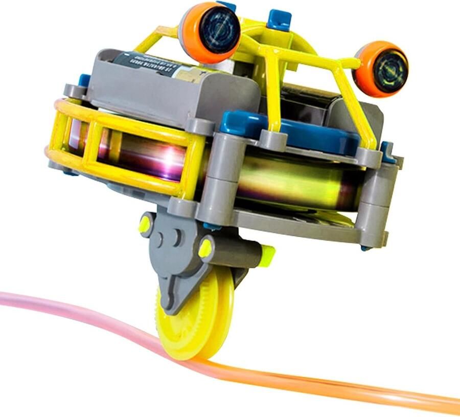 Elektrische Eenwieler Spinner Gyroscoop Speelgoed Stress Verminderen Zachte Stille Motor 10 x 10 x 11 cm