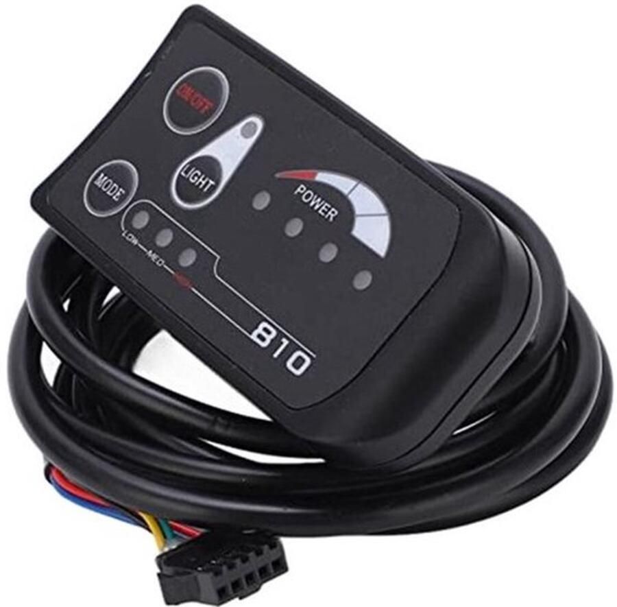 Elektrische Fiets Display Panel 36V 48V LED S810 Elektrische Fiets Display Elektrische Fiets LED Display Panel