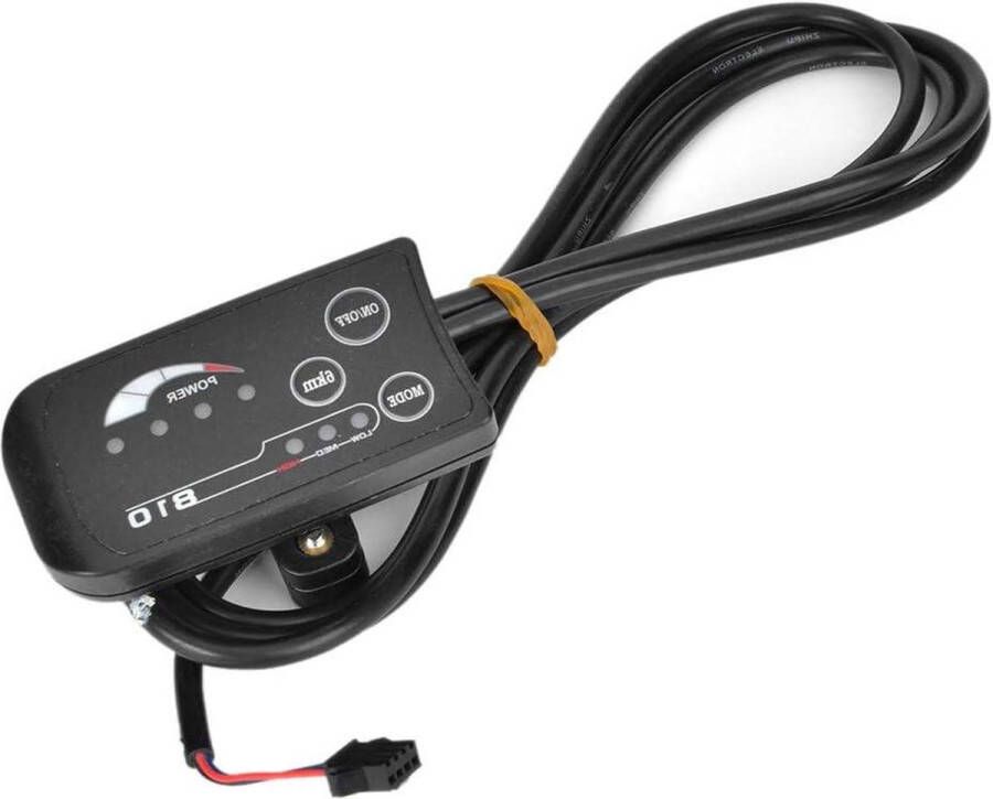 Elektrische fiets LCD-paneel 810 Intelligent bedieningspaneel met 5 draden Lithiumbatterijmeter