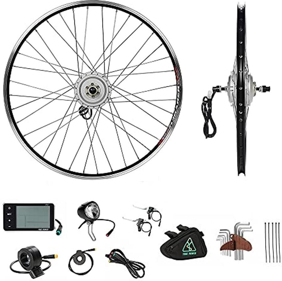 Elektrische Fietsmotor 250W met LCD-display 36V E-bike Conversiekit voor 28 inch Fietsen