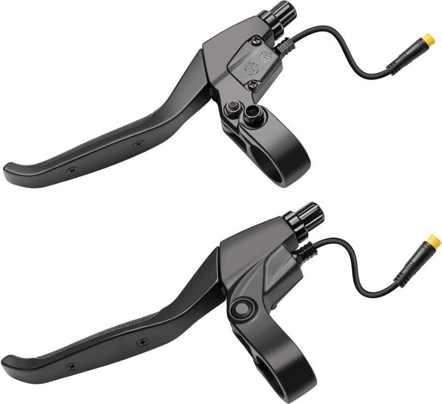 Elektrische fietsremhendel voor BAFANG motor 1 paar stuurgrepen e-bike 196 inch draad waterdichte interface