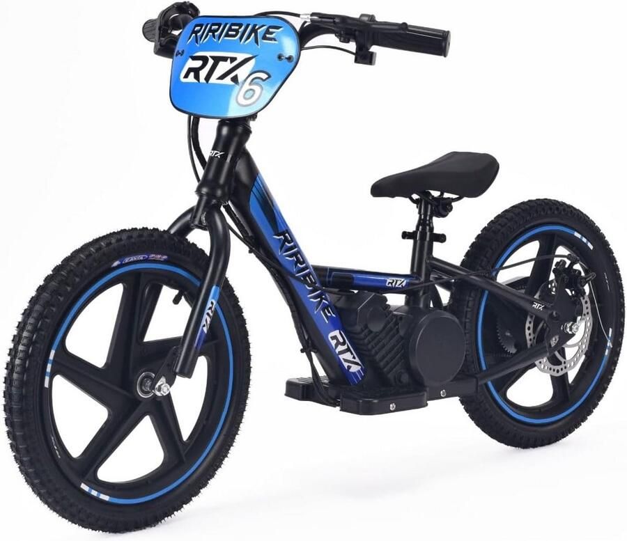 Elektrische Kinderfiets 16 Inch Loopfiets met Motor en Lithium Accu