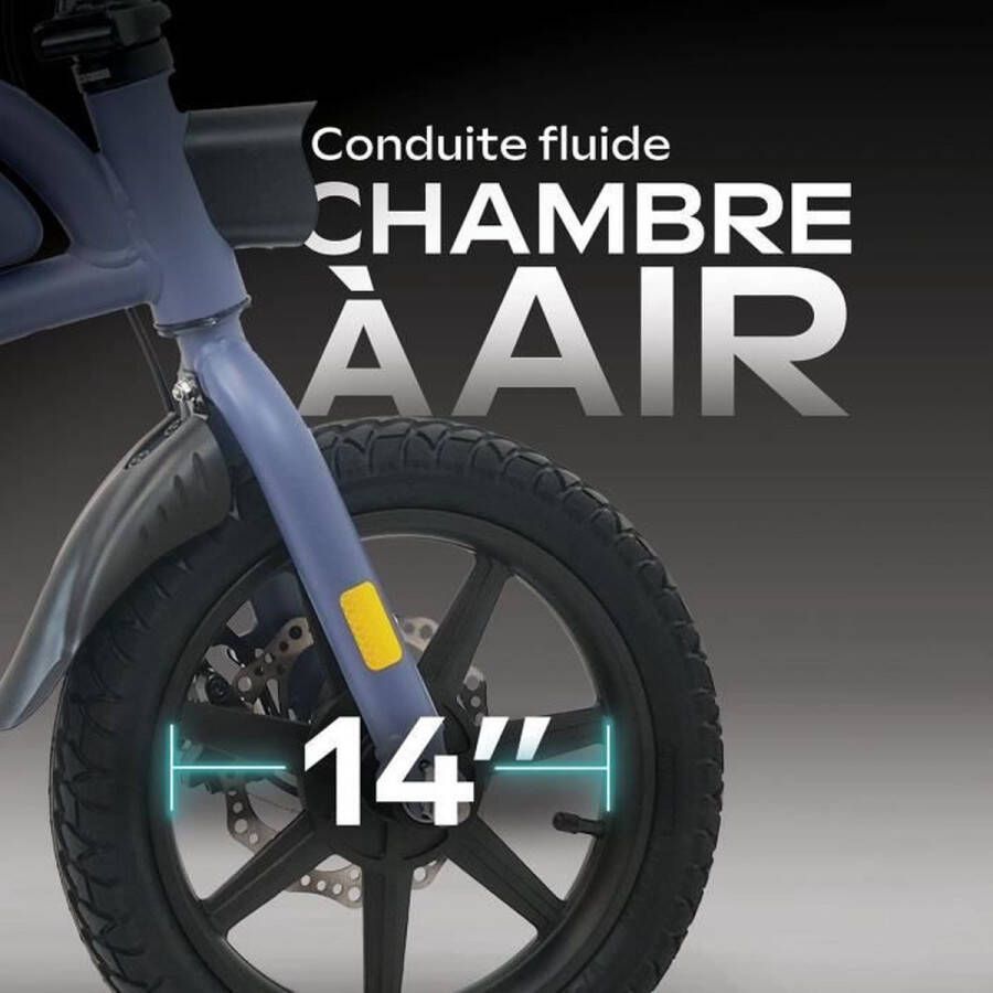 UrbanGlide Elektrische loopfiets FIETS 140 BLAUW 36V 350W Banden 14 Actieradius 18KM Max. snelheid 25KM u