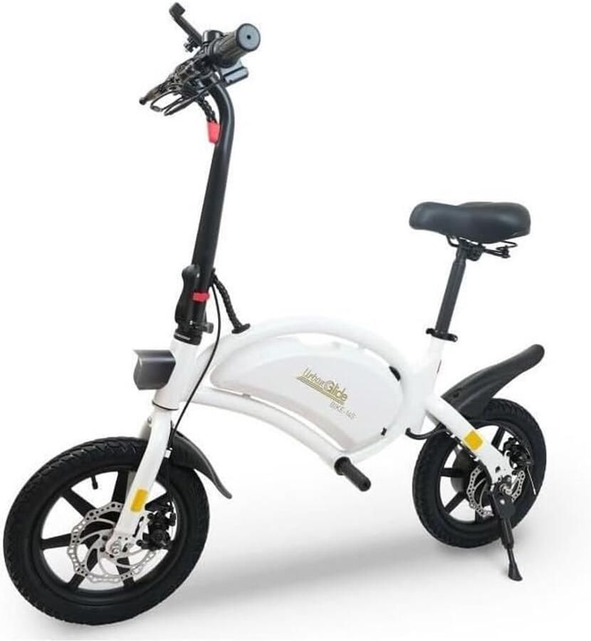 Elektrische Loopfiets voor Volwassenen Uniseks 14 Inch Wielen Tot 18 km Actieradius