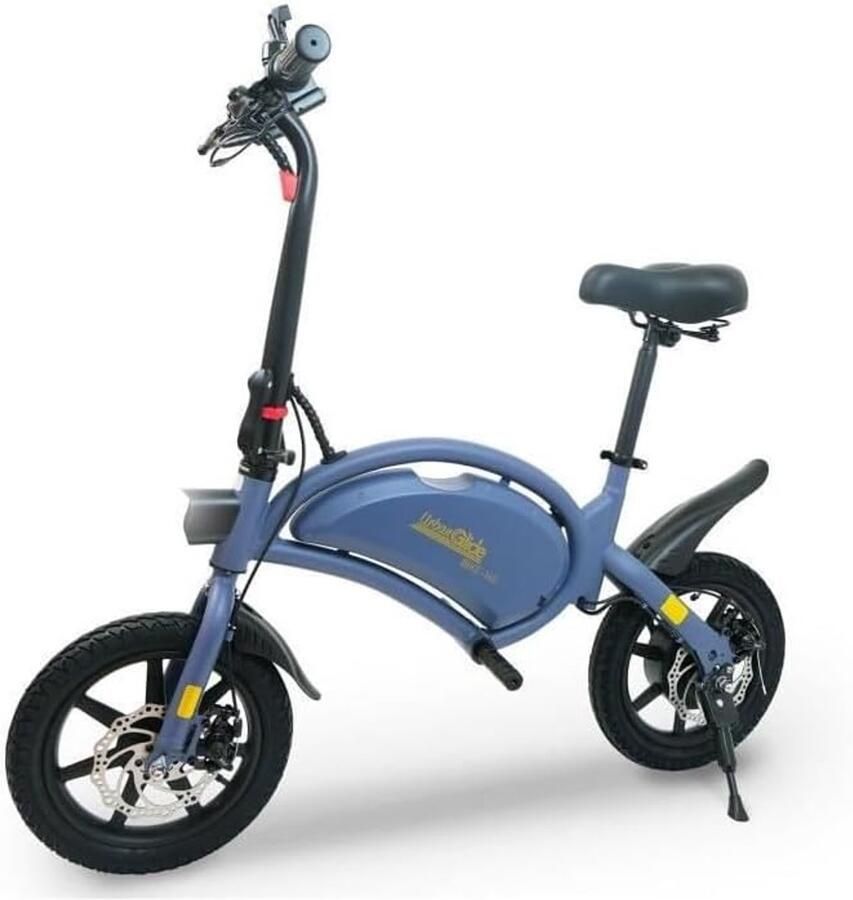 Elektrische Loopfiets voor Volwassenen Uniseks Blauw 14 Inch Wielen