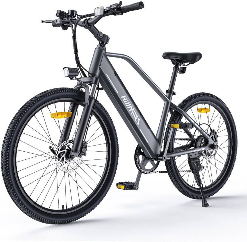 Elektrische Mountainbike – 250W – 36V 13Ah Uitneembare Accu – 25 km u – Hydraulische Schijfrem – Koppelsensor – 7 Versnellingen – Voorvering – 26 Inch Banden – Tot 100 km Bereik – Mountain Off-road – Voorvering vork