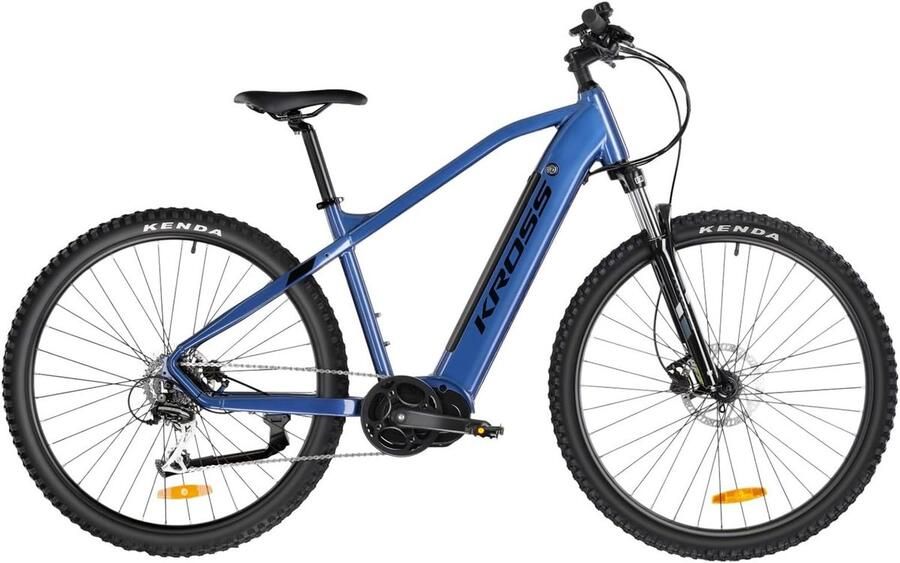 Elektrische Mountainbike voor Volwassenen met Middenmotor en Hoger Bereik