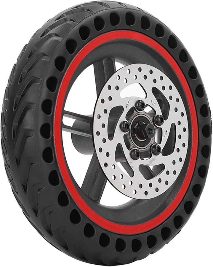 Elektrische scooter achterwiel band voor Xiaomi M365 1S e-scooter banden 110 mm schijfrem achterbandvervanging rood
