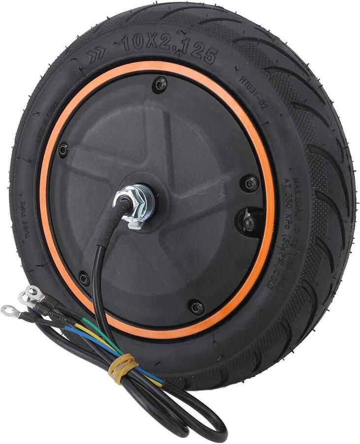 Elektrische scooter wielnabenmotor voor Ninebot F40 36V 400W E-scooter wielnabenmotor wielbanden vervanging aluminiumlegering waterdicht E-scooter wielnabenmotor