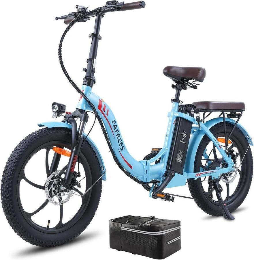 Elektrische vouwfiets 20 inch met 150 km bereik en 250 W motor