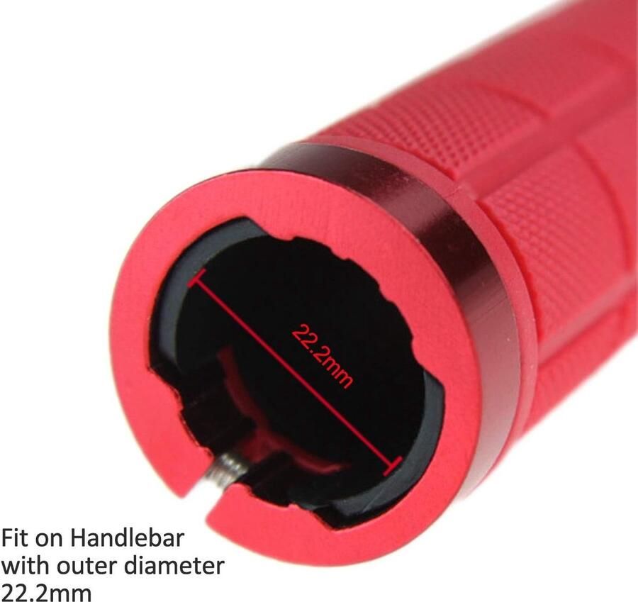 Ergonomische Zachte Rubber Fietshandvaten voor MTB Antislip Grip Comfortabel en Duurzaam