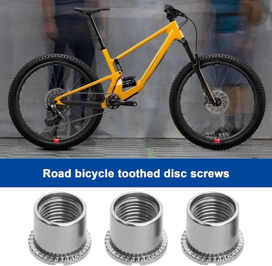 Fiets Crankstel Schroef Kettingblad Bouten Bolt Mountainbike Racefiets Vouwfiets Fietsketting