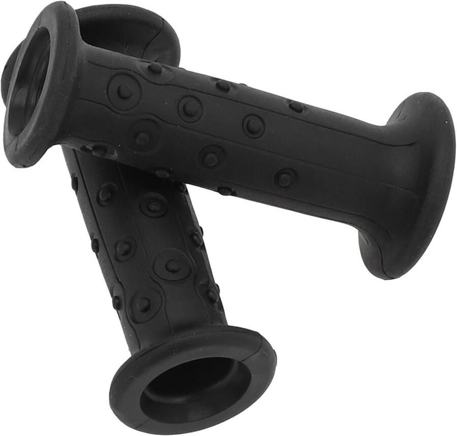 Fiets Handvat Grips Stuur Handvatten Kinderfiets TPR Rubber Materiaal 18mm Binnendiameter Zwart