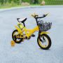 Fiets Jongensfiets Kinderfiets Kinderfietsen Fiets voor Kinderen met Verstelbare Zitting Trainingswielen en Lichtgewicht Carbon Stalen Frame voor Stabiel Fietsen - Thumbnail 2
