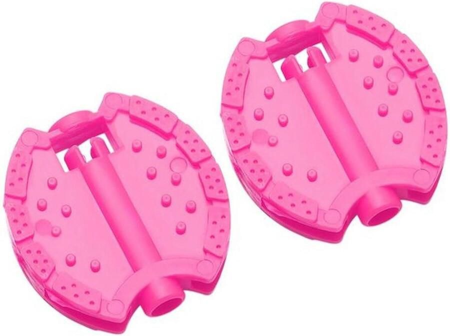 Fiets Pedaal Paar Kinderfiets Onderdelen Veilig Fietsen Antislip Grip 67 cm Roze